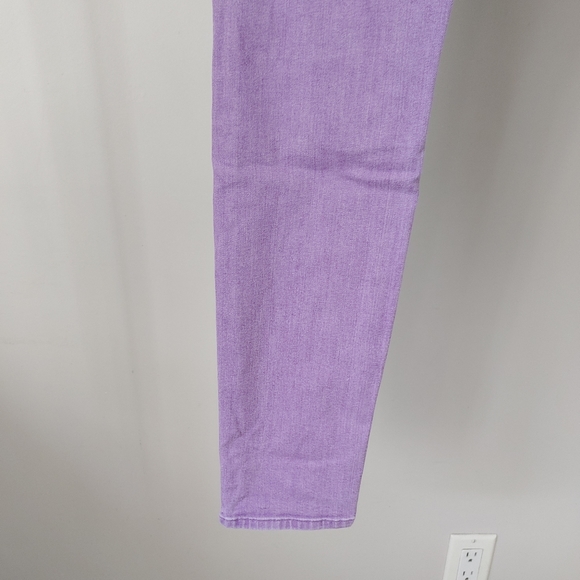 Paige Verdugo Ultra Skinny Jeans Size 27 Purple Berry - Picture 10 of 12